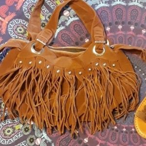 SACHI BOHO FRINGE BAG
